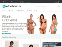Tablet Screenshot of elitebikinis.com
